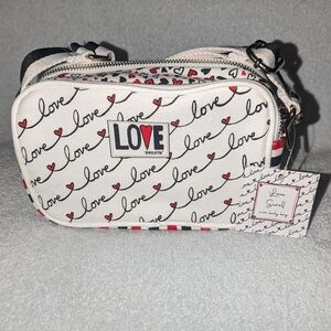 Brighton scroll Love crossbody bag.